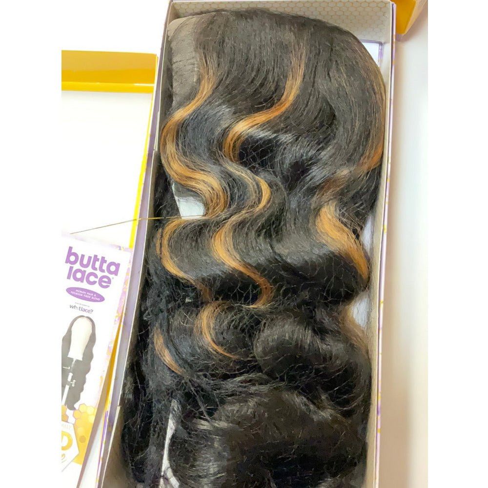 Sensationnel Butta Lace HD Synthetic Lace Front Wig - Curly Body 26” - Beauty Exchange Beauty Supply