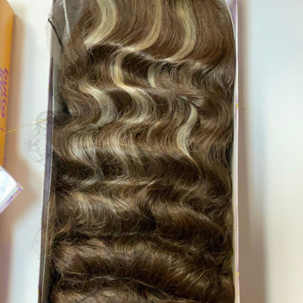 Sensationnel Butta Lace Human Hair Blend Lace Front Wig - Deep Wave 20" - Beauty Exchange Beauty Supply