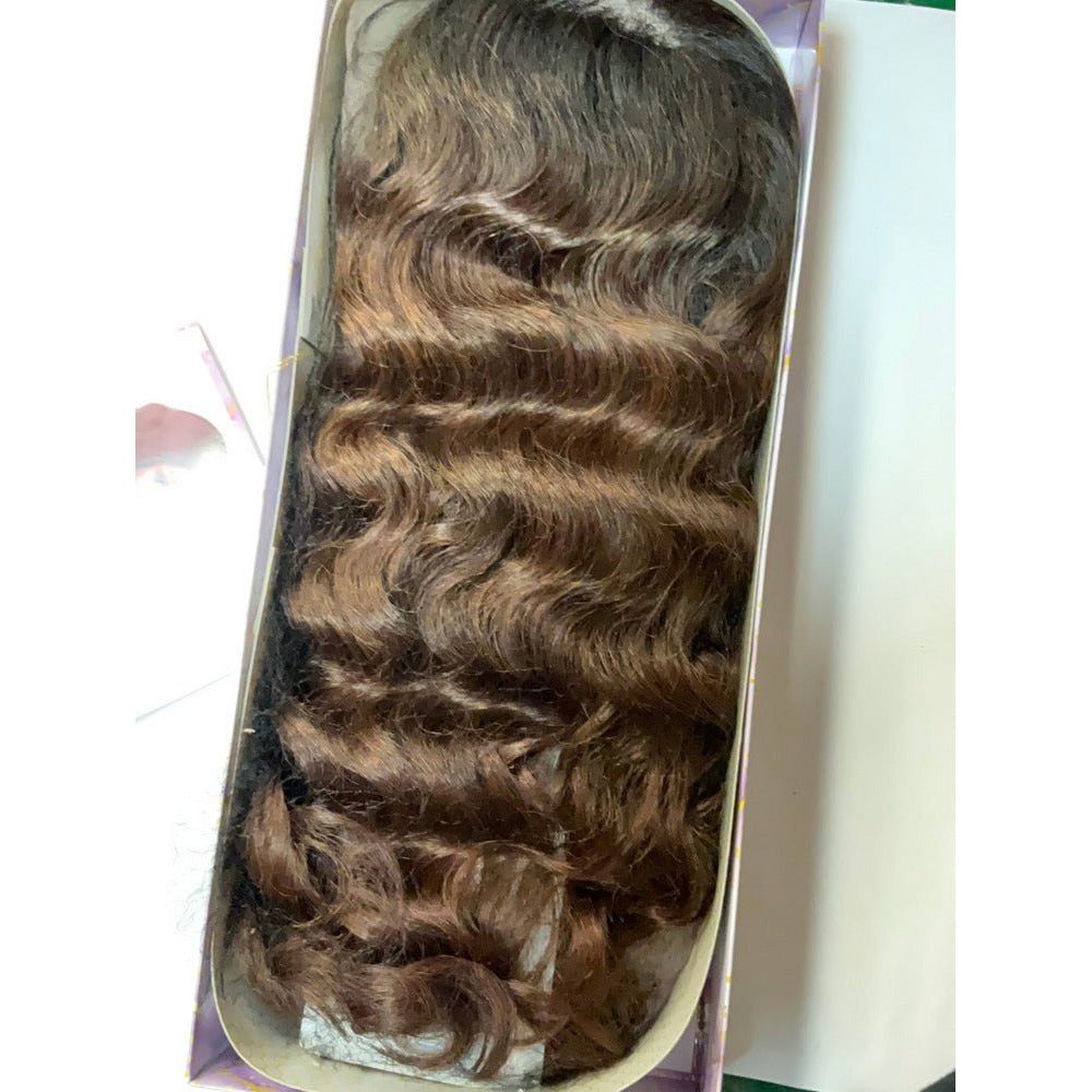 Sensationnel Butta Lace Human Hair Blend Lace Front Wig - Deep Wave 20" - Beauty Exchange Beauty Supply
