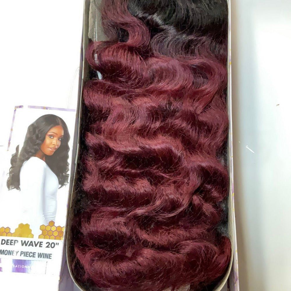 Sensationnel Butta Lace Human Hair Blend Lace Front Wig - Deep Wave 20" - Beauty Exchange Beauty Supply