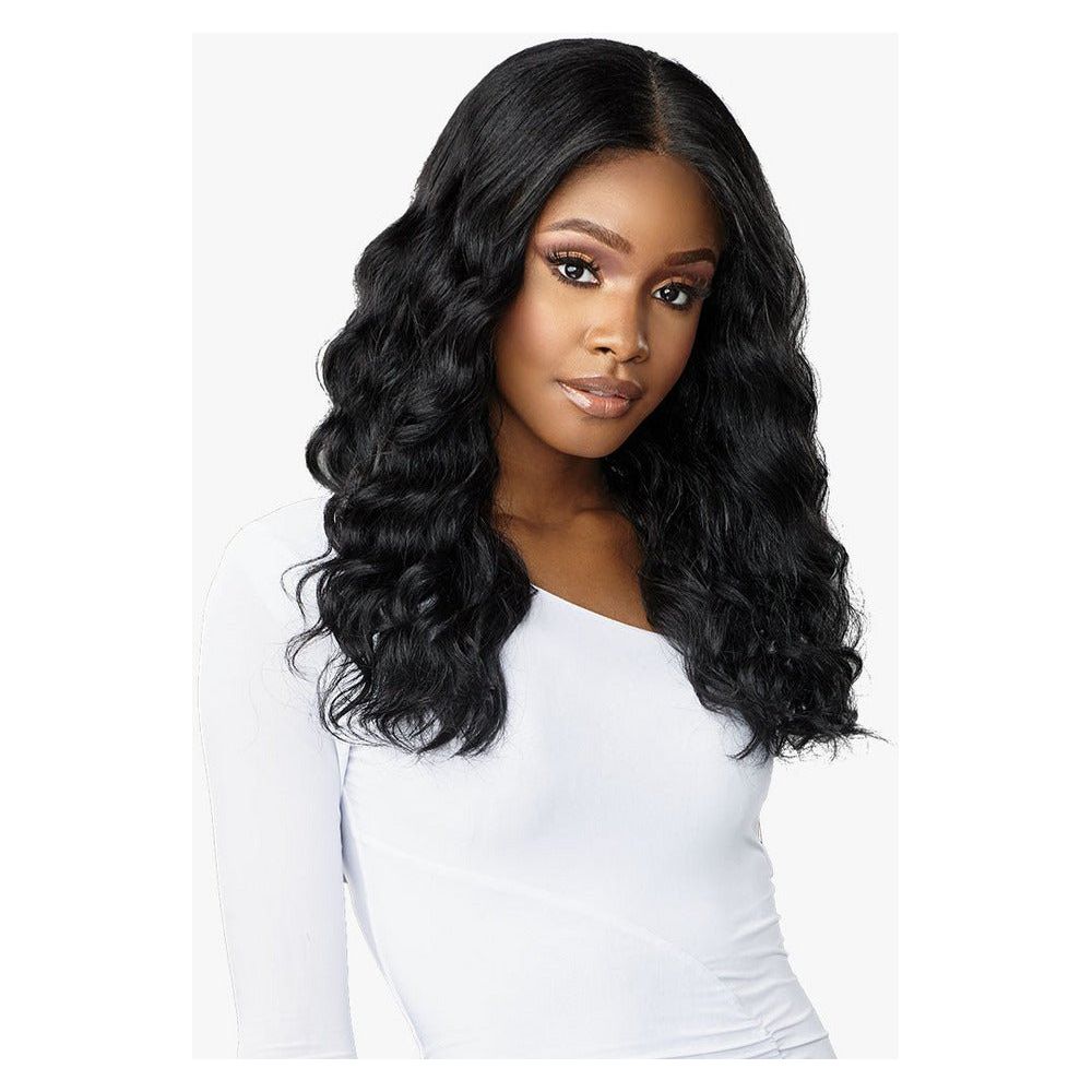 Sensationnel Butta Lace Human Hair Blend Lace Front Wig - Deep Wave 20" - Beauty Exchange Beauty Supply