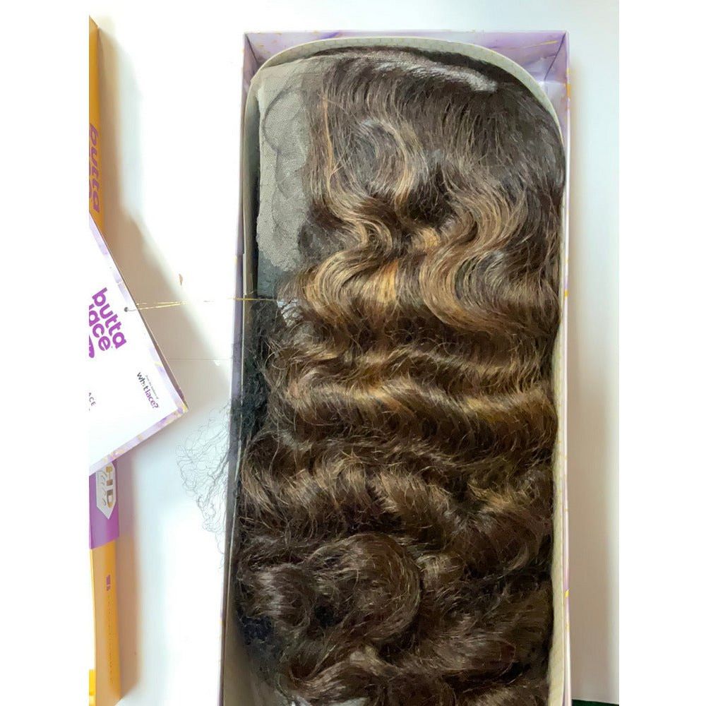 Sensationnel Butta Lace Human Hair Blend Lace Front Wig - Deep Wave 20" - Beauty Exchange Beauty Supply