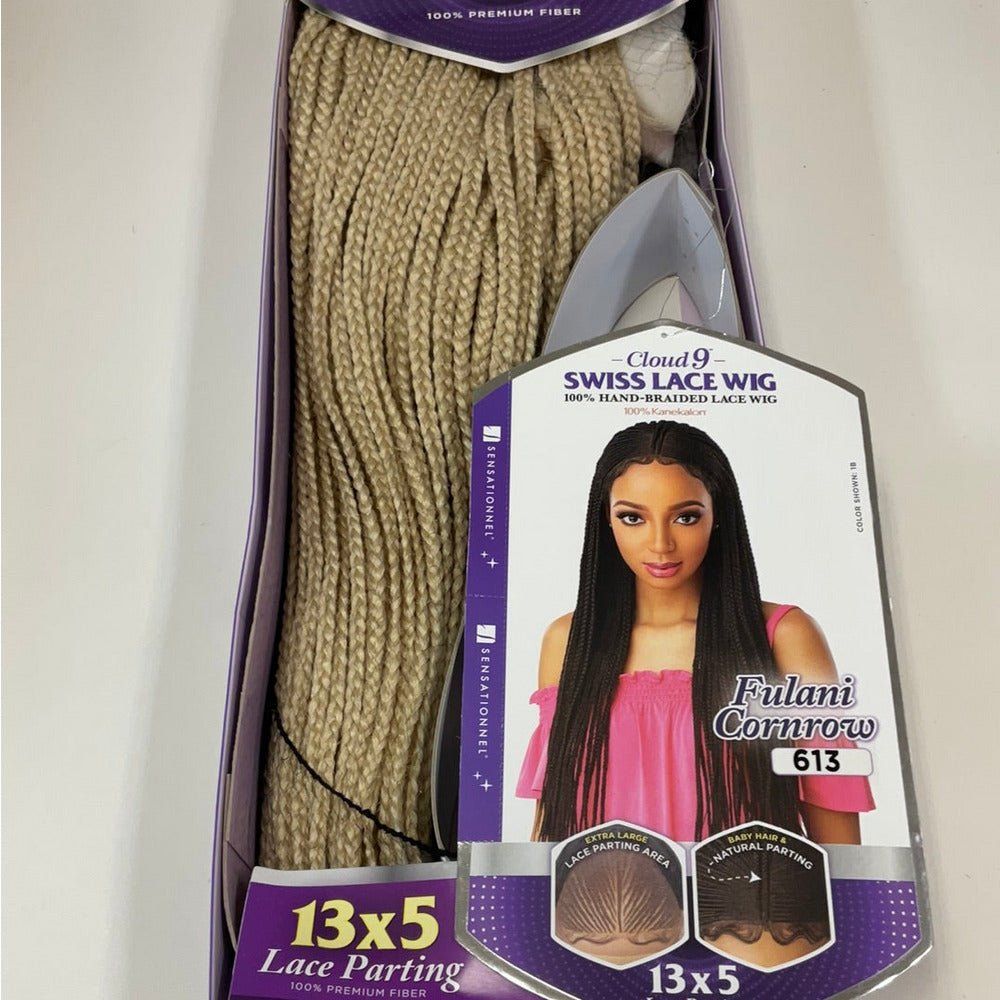 Sensationnel Cloud 9 13x5 Synthetic Lace Front Wig - Fulani Cornrow - Beauty Exchange Beauty Supply
