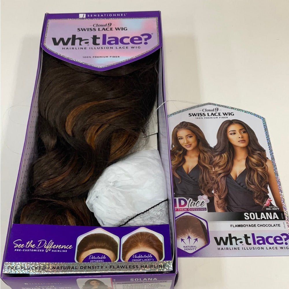 Sensationnel Cloud 9 What Lace? Synthetic 13x6 HD Lace Front Wig - Solana - Beauty Exchange Beauty Supply
