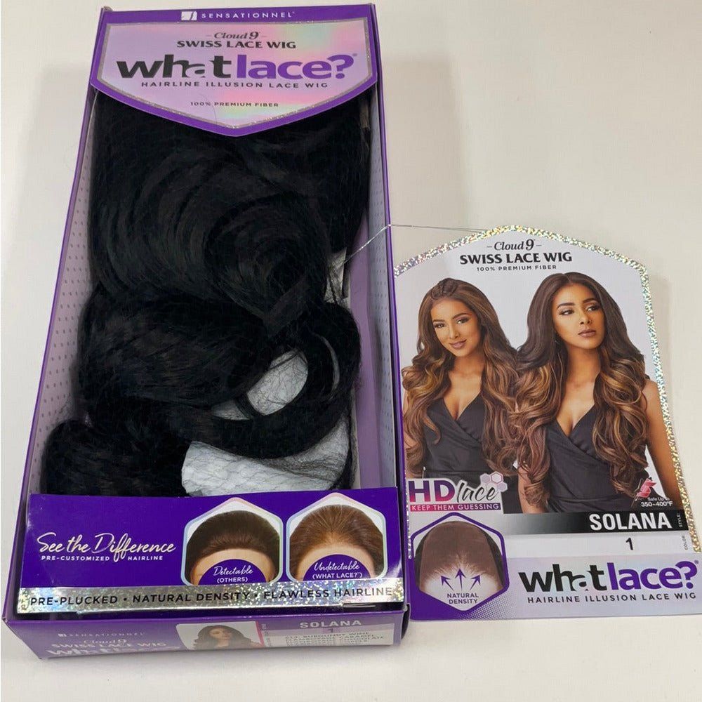 Sensationnel Cloud 9 What Lace? Synthetic 13x6 HD Lace Front Wig - Solana - Beauty Exchange Beauty Supply
