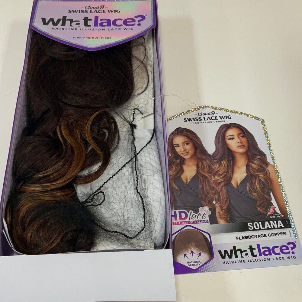Sensationnel Cloud 9 What Lace? Synthetic 13x6 HD Lace Front Wig - Solana - Beauty Exchange Beauty Supply
