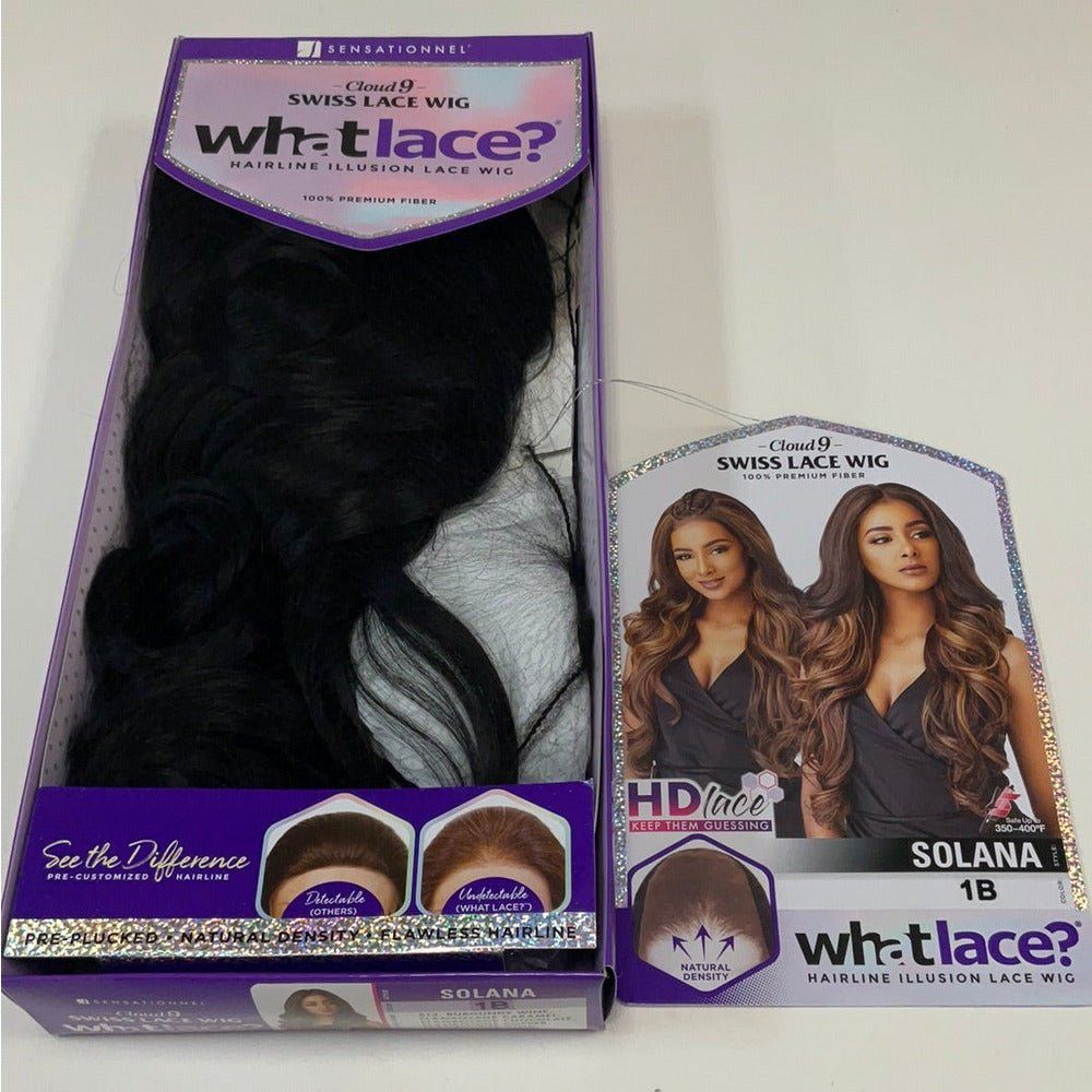 Sensationnel Cloud 9 What Lace? Synthetic 13x6 HD Lace Front Wig - Solana - Beauty Exchange Beauty Supply