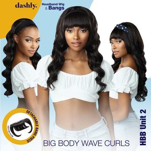 Sensationnel Dashly Synthetic Headband Wig & Bang - Unit 2 - Beauty Exchange Beauty Supply