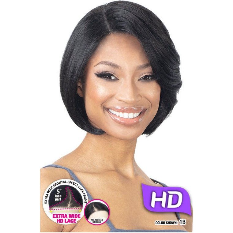 Shake-N-Go Freetress Equal Synthetic Hi-Def Frontal Effect HD Lace Front Wig - Lovelyn - Beauty Exchange Beauty Supply