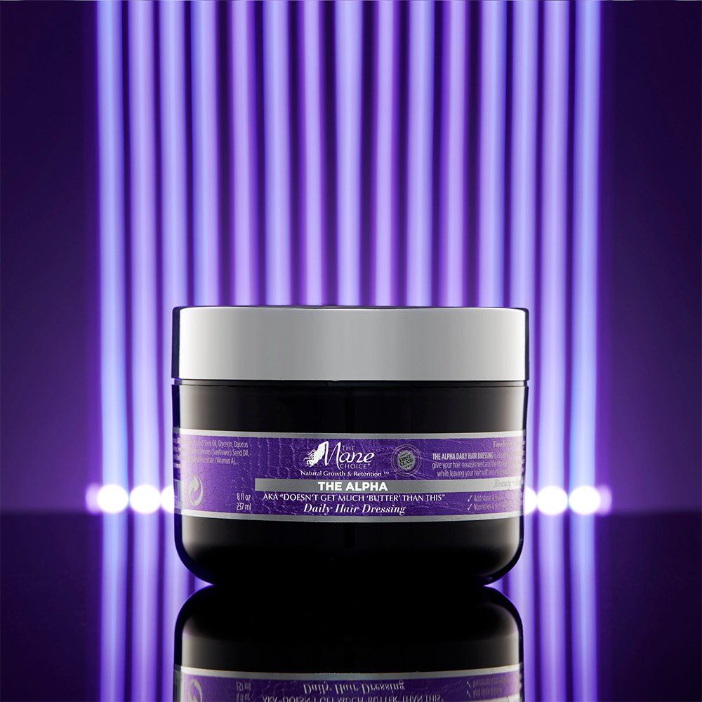 The Mane Choice The Alpha Doesn't Get Much "BUTTER" Than This Daily Hair Dressing 8oz - Beauty Exchange Beauty Supply