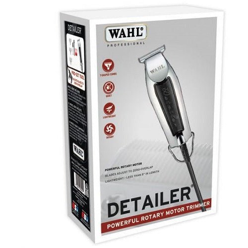 WAHL Professional Detailer Black Trimmer - Beauty Exchange Beauty Supply