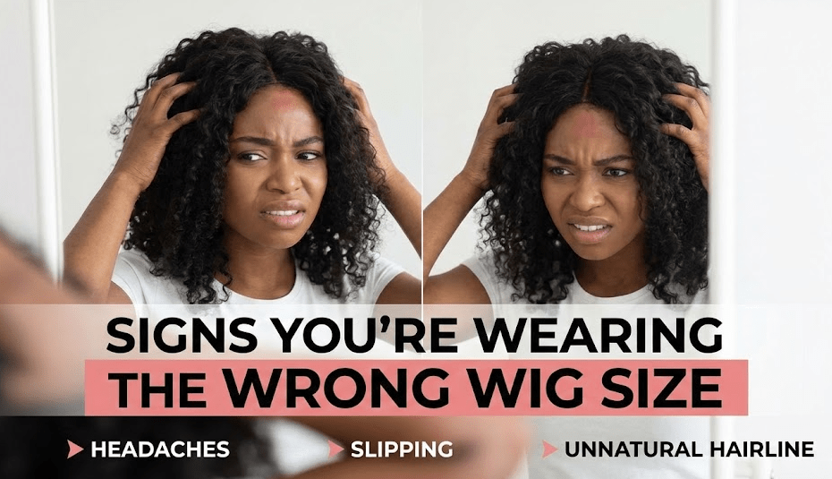 10 Signs You’re Wearing the Wrong Wig Size - Beauty Exchange Beauty Supply