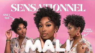 $15 TWA LACE FRONT WIG ! Super Cute & Affordable | Sensationnel Mali reviewed by Cait Gainer - Beauty Exchange Beauty Supply
