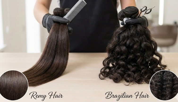 Remy Hair vs Brazilian Hair: What’s the Real Difference?
