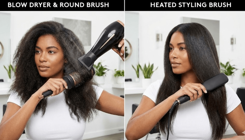 Blow Dryer vs. Hot Brush: Which Is Better for Thick Hair? - Beauty Exchange Beauty Supply