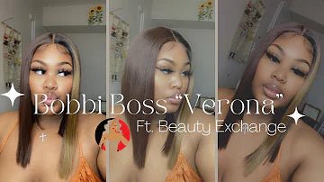 Bobbi Boss Boss Lace Glueless Grip Series HD Lace Front Wig - MLF701 Verona Reviewed By Kirah B. TV - Beauty Exchange Beauty Supply