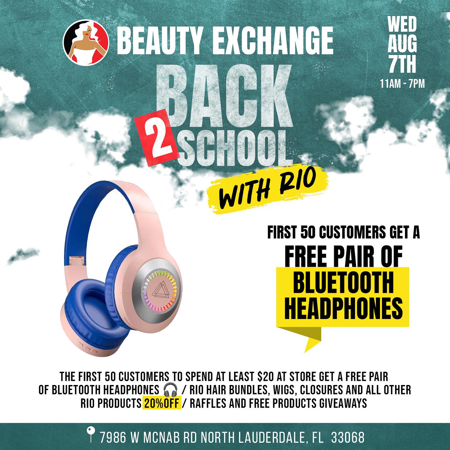 Exciting News for North Lauderdale BXBABES! 🎉 Rio Pop-Up Shop August 7th! - Beauty Exchange Beauty Supply