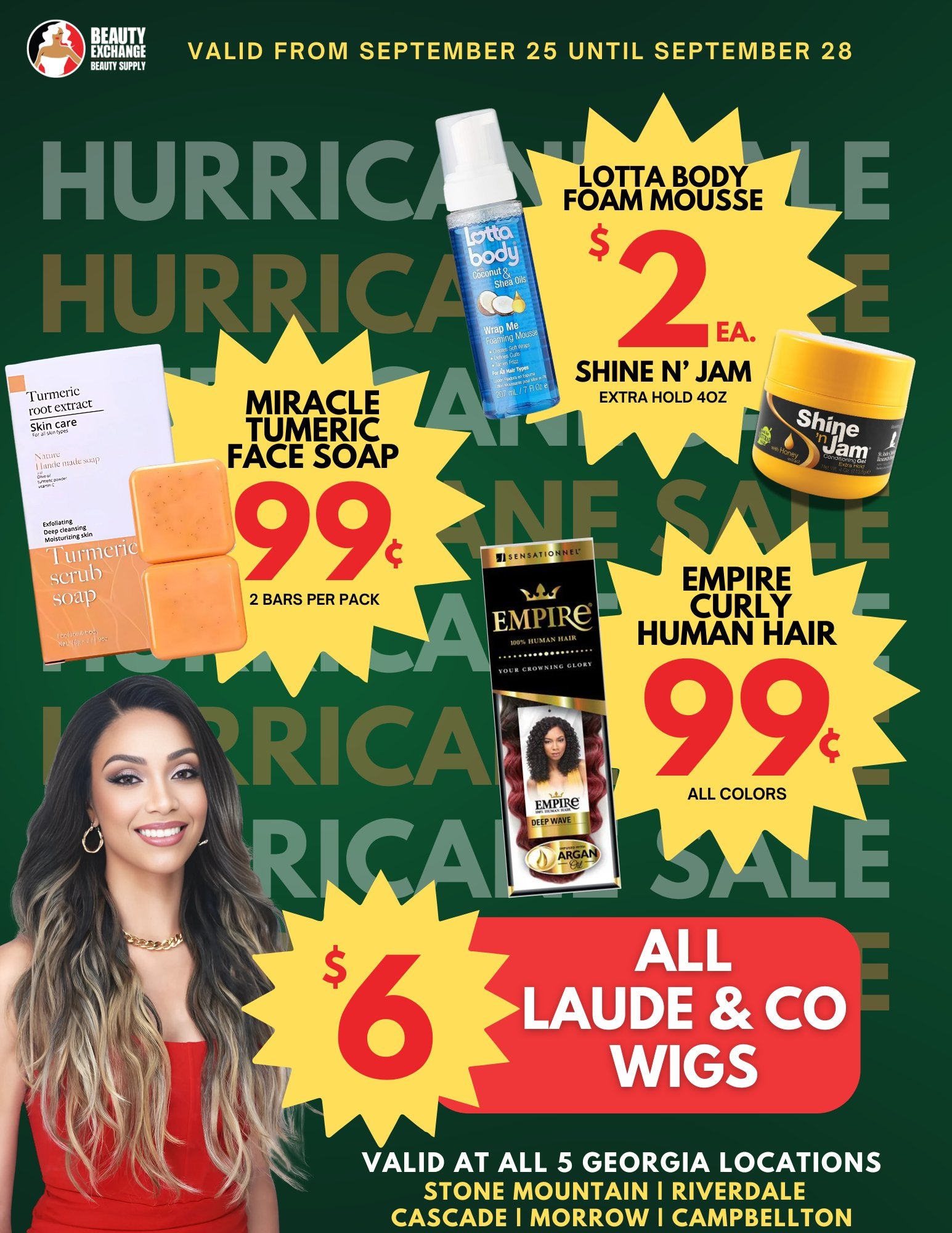 Georgia BX Babes Only! - Sale Valid Until 9/28! - Beauty Exchange Beauty Supply