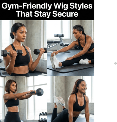 Gym-Friendly Wig Styles That Stay Secure - Beauty Exchange Beauty Supply