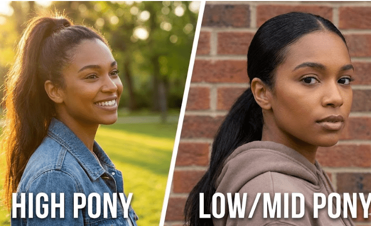 High Pony vs Low Pony — Which Looks Better on You? - Beauty Exchange Beauty Supply
