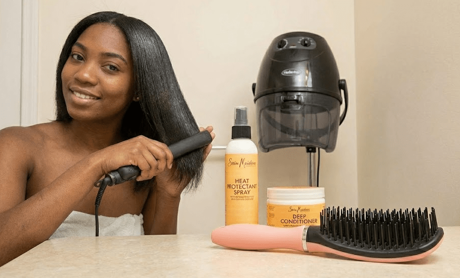How to Achieve a Salon-Quality Silk Press at Home (Beginner Friendly Guide) - Beauty Exchange Beauty Supply