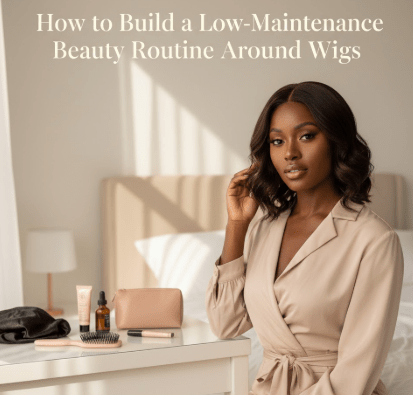 How to Build a Low-Maintenance Beauty Routine Around Wigs - Beauty Exchange Beauty Supply