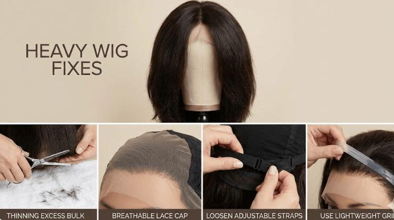 How to Fix a Wig That Feels Heavy - Beauty Exchange Beauty Supply