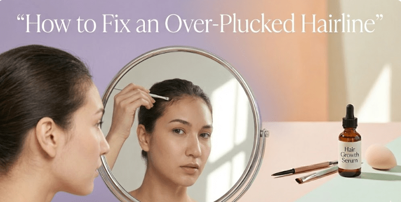How to Fix an Over-Plucked Hairline - Beauty Exchange Beauty Supply