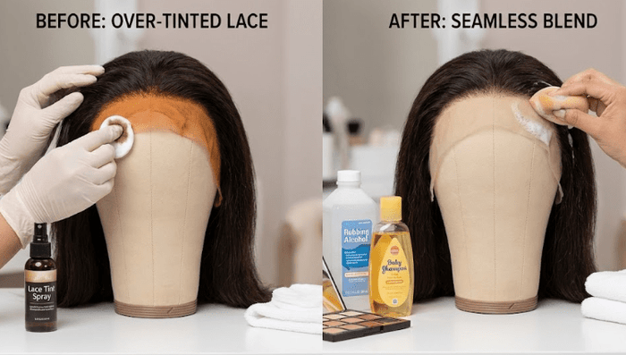 How to Fix Over-Tinted Lace: A Complete Guide