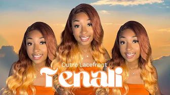 Outre Lace Front Synthetic HD Transparent Lace Front Wig - Tenalie Reviewed by Cait Gainer - Beauty Exchange Beauty Supply