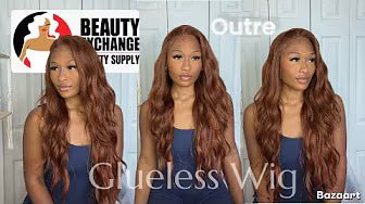 Outre Melted Hairline Swirl 102 Review | Ginger Auburn Lace Front Wig - Beauty Exchange Beauty Supply