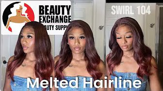 Outre Melted Hairline Swirl 104 Review | Spice Cognac Wig - Beauty Exchange Beauty Supply