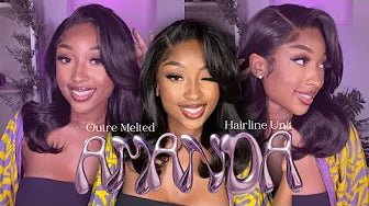 Outre Melted Hairline Synthetic Lace Front Wig - Amanda reviewed by influencer Cait Gainer - Beauty Exchange Beauty Supply