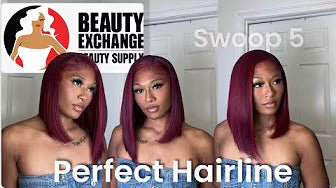 Outre Swoop 5 Wig Review: Is Burgundy Flame Worth It? - Beauty Exchange Beauty Supply