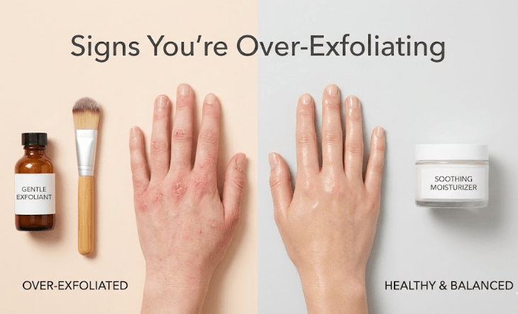 Signs You’re Over-Exfoliating Your Skin - Beauty Exchange Beauty Supply