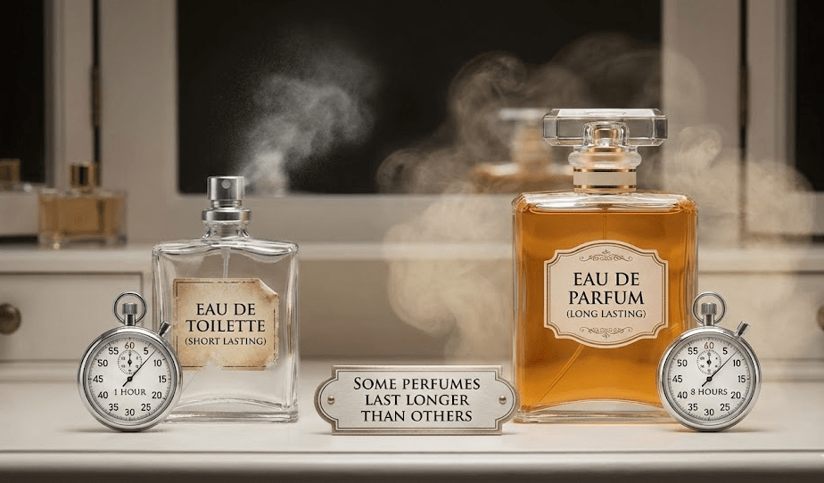 Why Some Perfumes Last Longer Than Others — The Real Reason Explained - Beauty Exchange Beauty Supply
