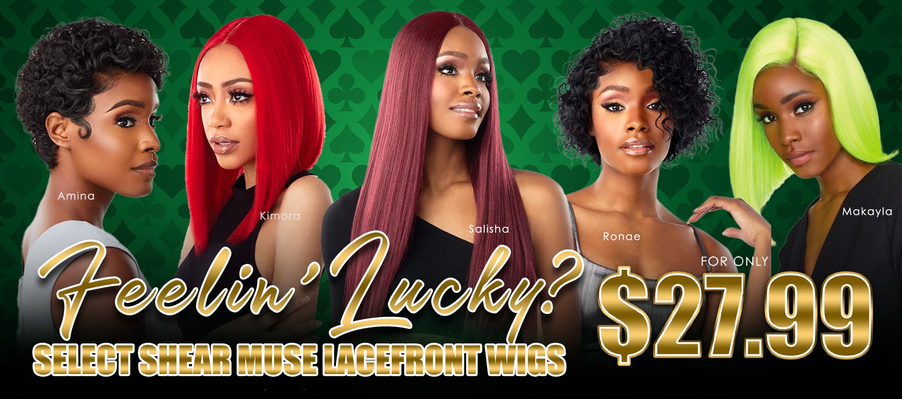 $27.99 Sensationnel Shear Muse Lace Front Wig Sale from March 16 - March 23 - Beauty Exchange Beauty Supply