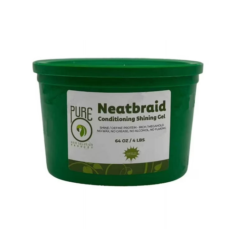 PureO Natural Neatbraid Conditioning Shining Hair Gel