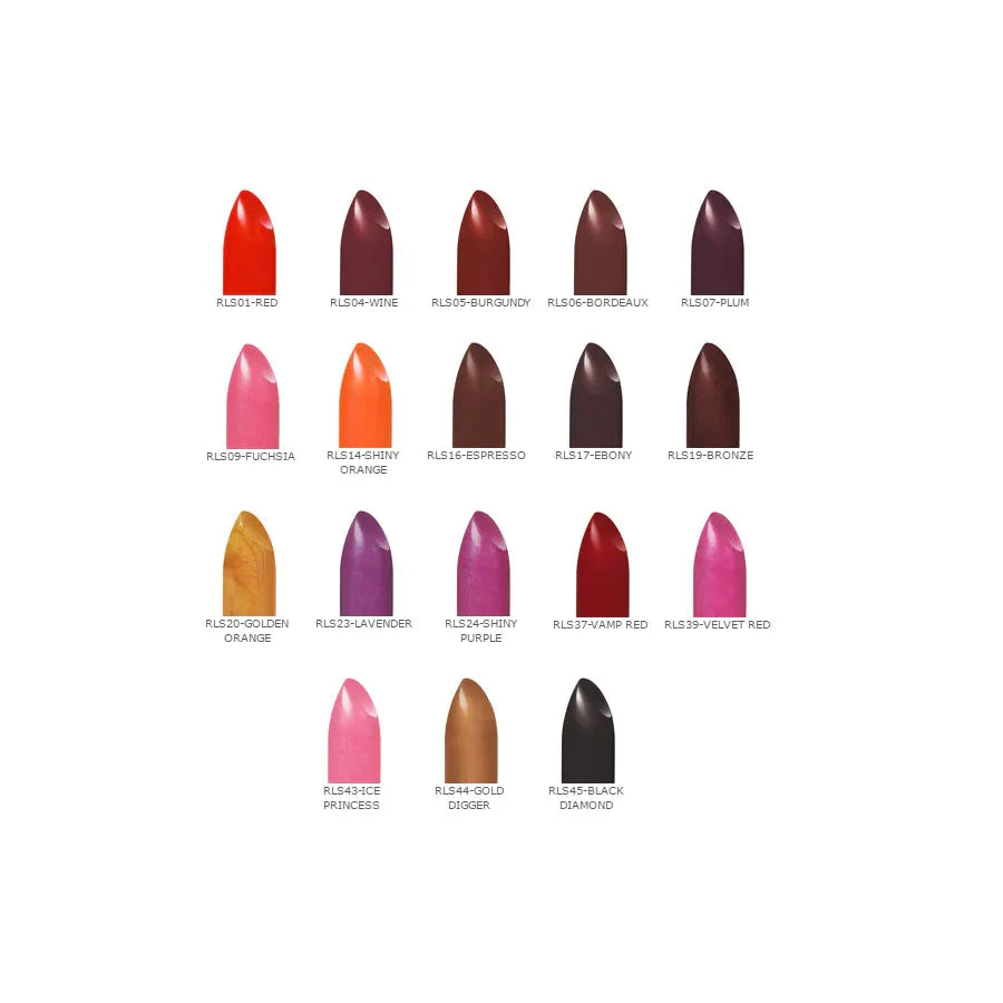 Ruby Kisses Color Design Lipstick – Creamy Bold Shades 21