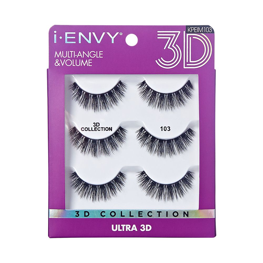 iEnvy by Kiss 3D Eyelashes Multi Pack