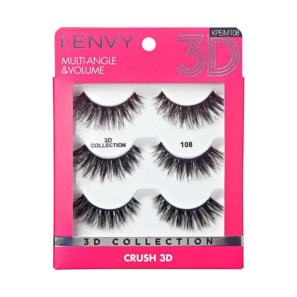 iEnvy by Kiss 3D Eyelashes Multi Pack