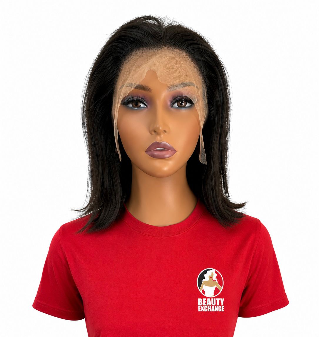 13x4 100% Human Hair Lace Wig Bob – 10" - Beauty Exchange Beauty Supply
