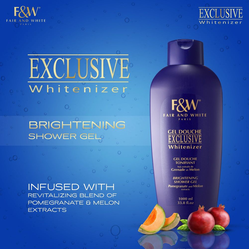 Fair & White Exclusive Shower Gel Jumbo-1000ml