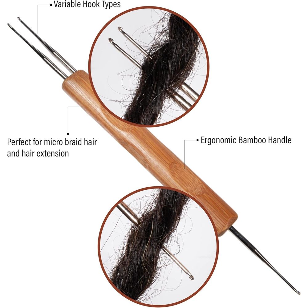 Red by Kiss 2-in-1 Crochet Hook – 0.75 mm