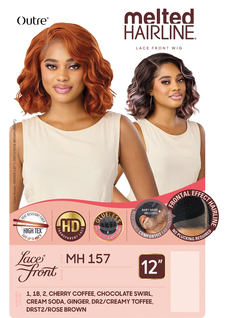 Outre Melted Hairline Synthetic HD Lace Front Wig – MH 157