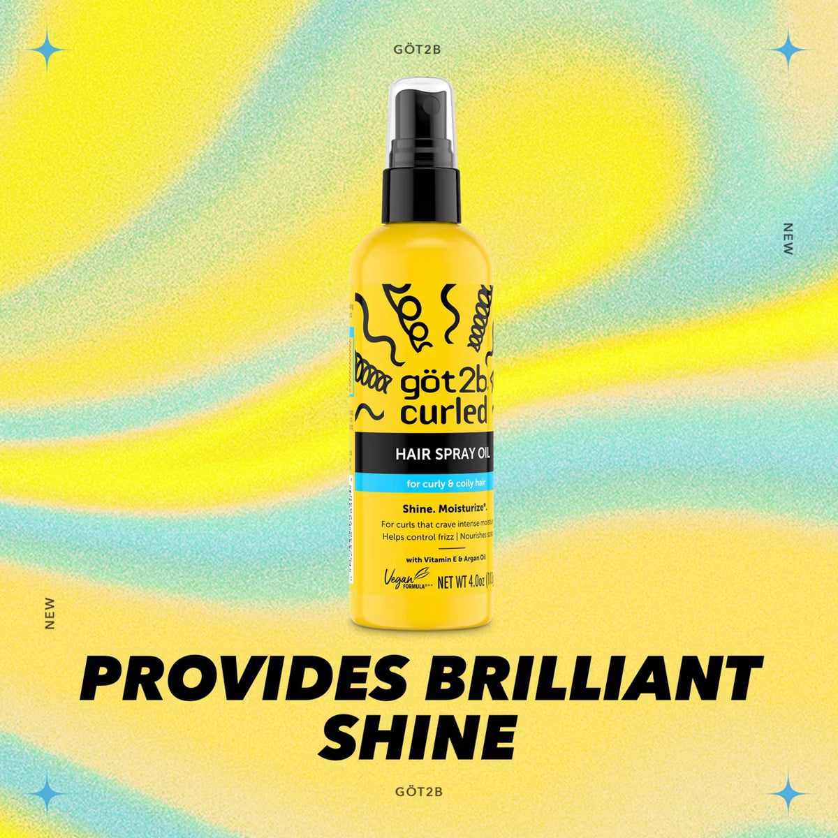 Got2b Curls Hair & Scalp Oil – 4 oz