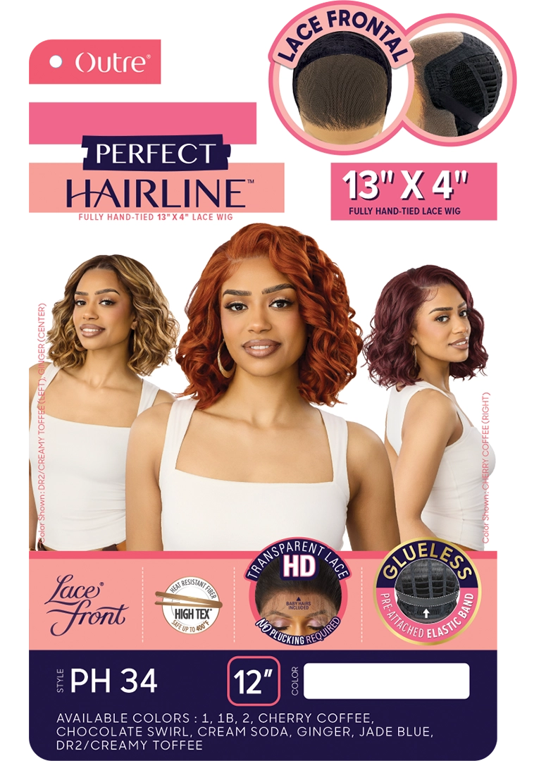 Outre Perfect Hairline Lace Front 13x4 Wig –  PH 34