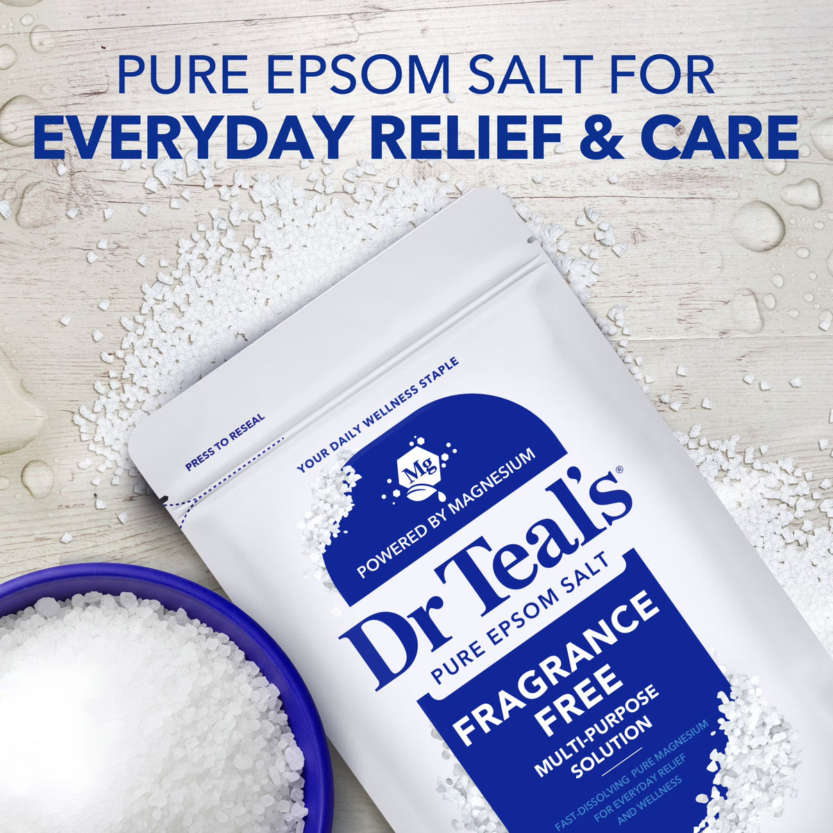 Dr Teal's Epsom Salt Magnesium Soak – 4 lbs