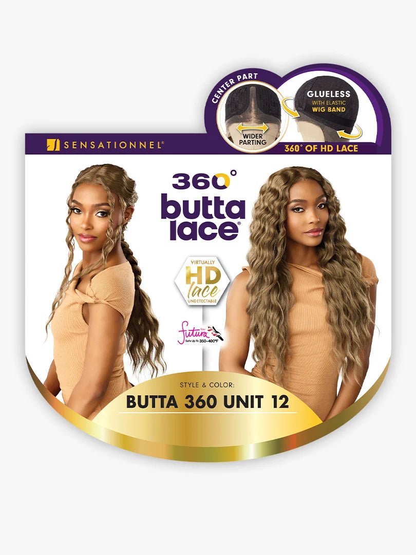 Sensationnel Butta Lace HD 360 Synthetic Lace Front Wig - Unit 12