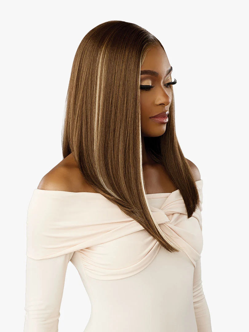 Sensationnel Crowned Edge 13x5 Synthetic HD Lace Wig – Blunt Lob 15”